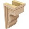 Ekena Millwork 6"W x 6"D x 12"H Wide Highland Rough Cedar Woodgrain TimberThane Corbel, Primed Tan CORUR06X06X12HLDRCPR - alternate 6
